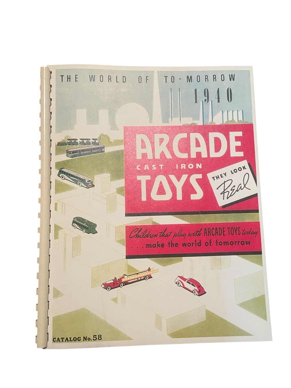 Arcade Cast Iron Classic Catalog 1940 no. 58 vintage